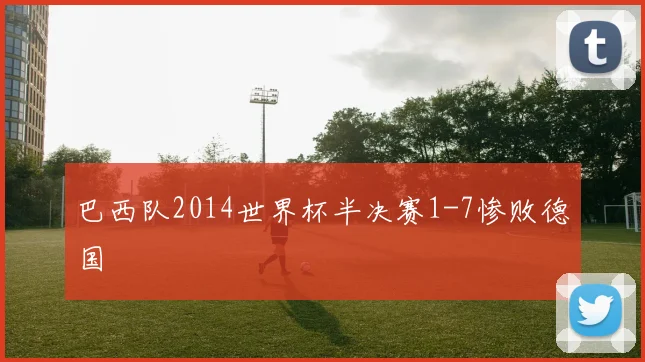 巴西队2014世界杯半决赛1-7惨败德国